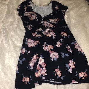 Flower print Hollister midi dress